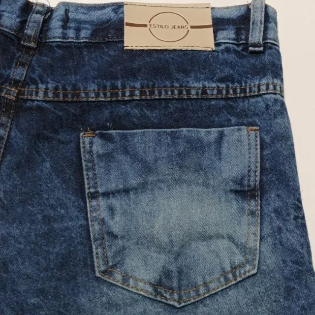 Bermuda Estilo Jeans - Foto 5