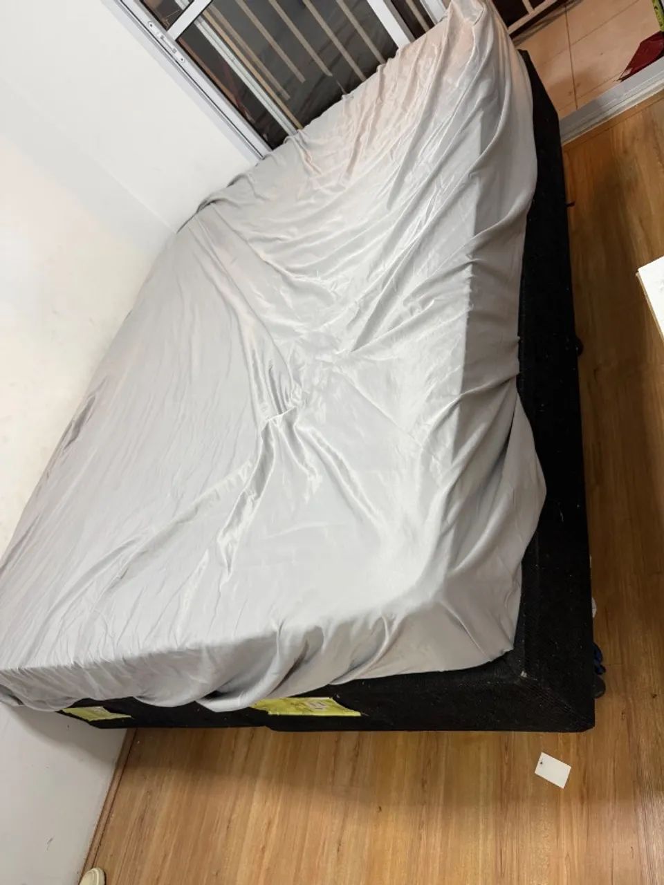 Cama king size, colchão de mola  - Foto 3