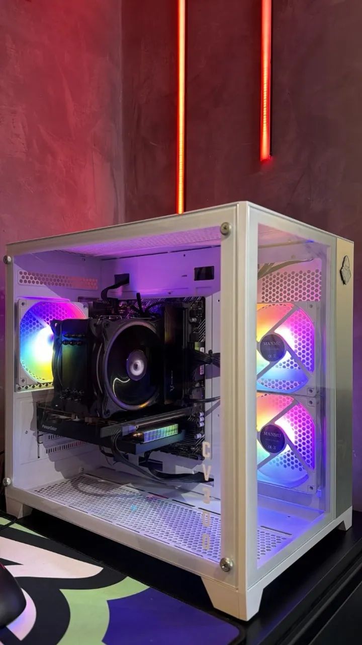 PC Gamer Ryzen 5 5600 + RX 7600 8GB - Foto 2