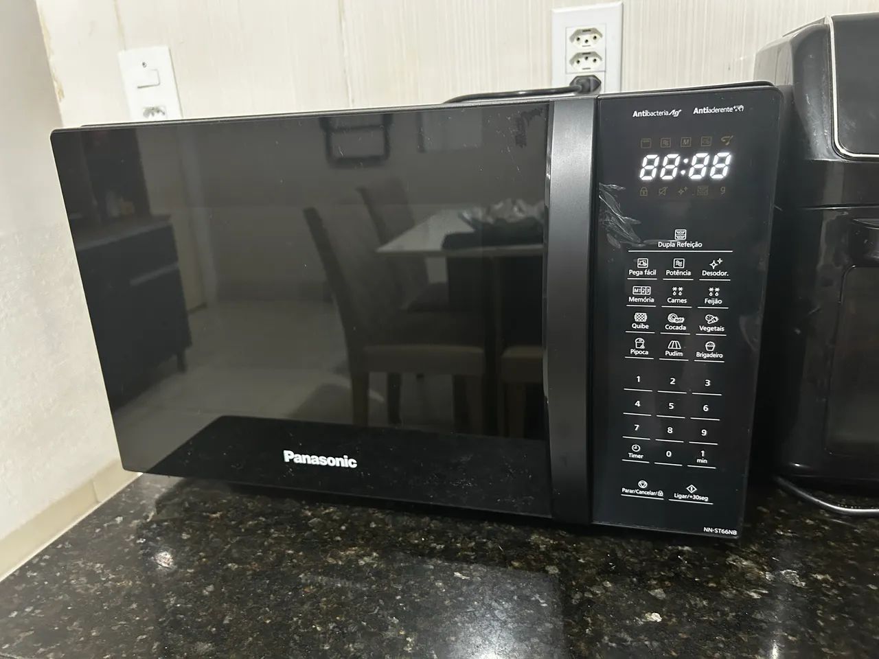 MICROONDAS PANASONIC 28L DUPLA REFEIÇÃO  - Foto 4