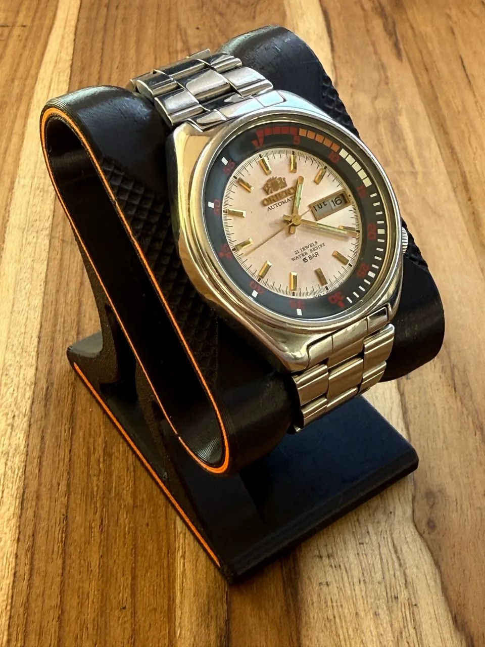 Relógio Orient King Diver Silver Dial - 1980 - Foto 3