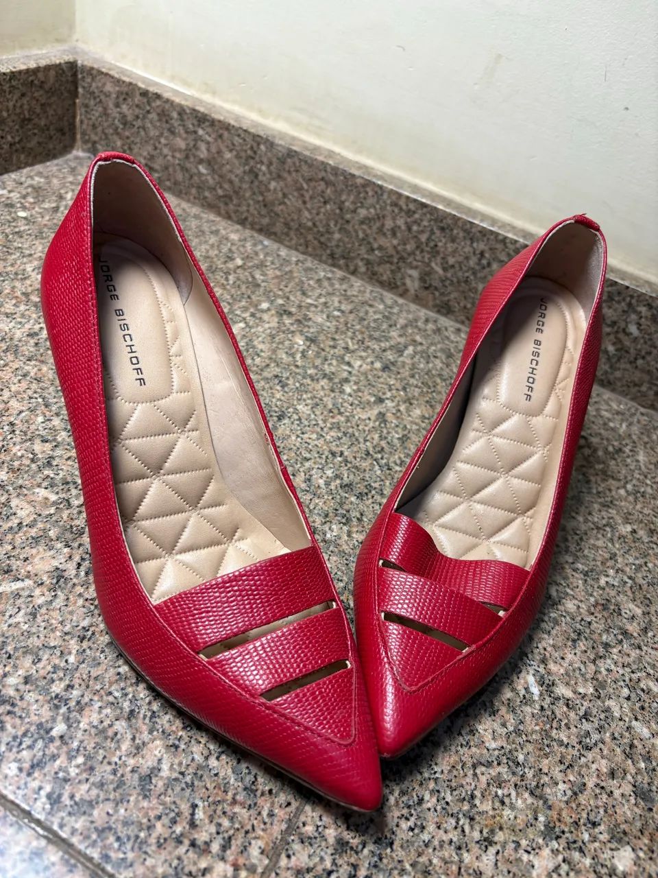 Scarpin vermelho  - Foto 2