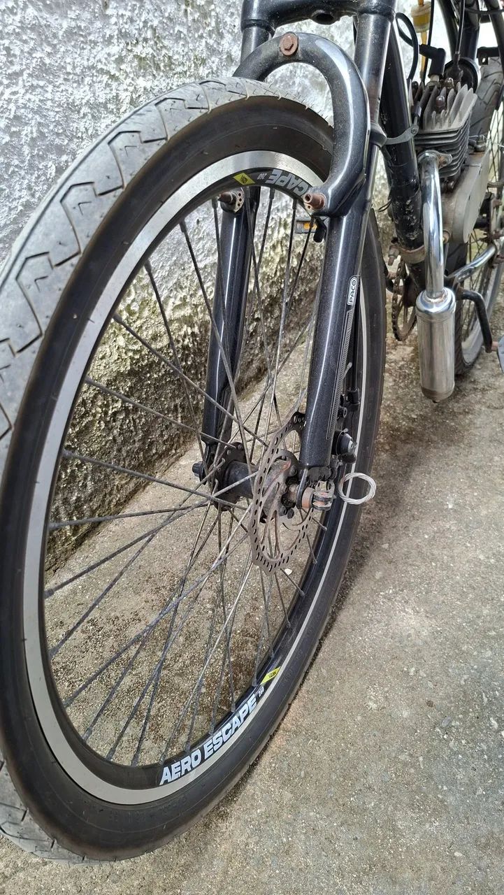BICICLETA MOTORIZADA 80CC - R$ 1.200 - Foto 5