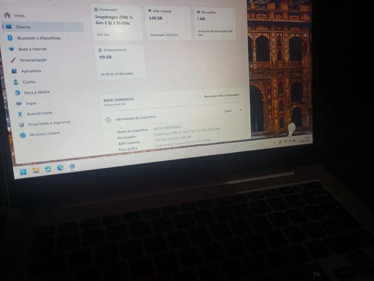 NOTEBOOK SAMSUNG GALAXY BOOK GO