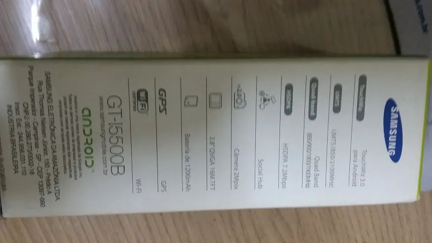 Galaxy GT-I5500B novinho - Caixa Original. - Foto 5