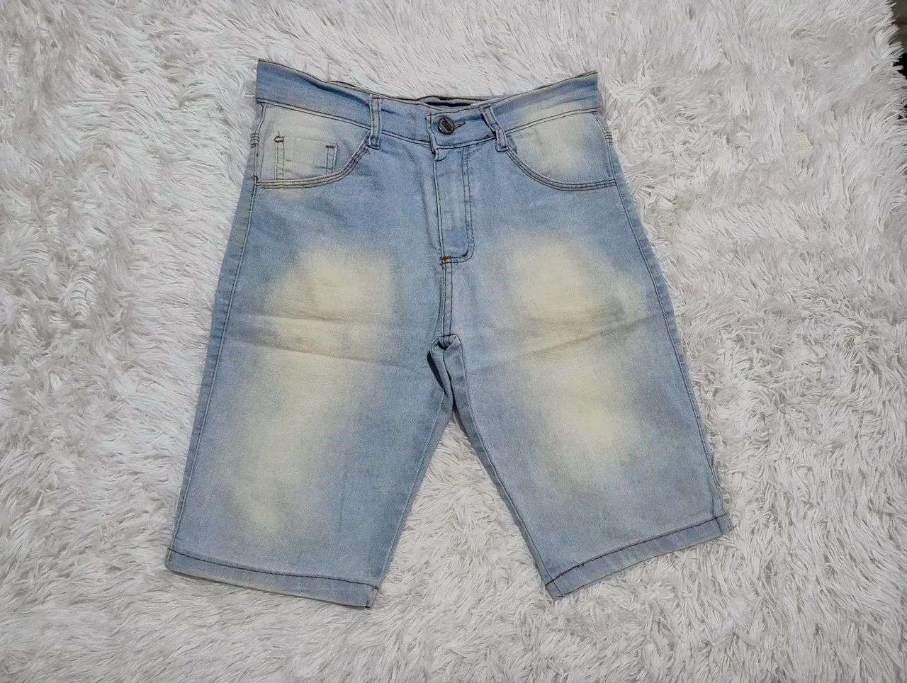 Bermuda Jeans Denim ZR 36 - Foto 2