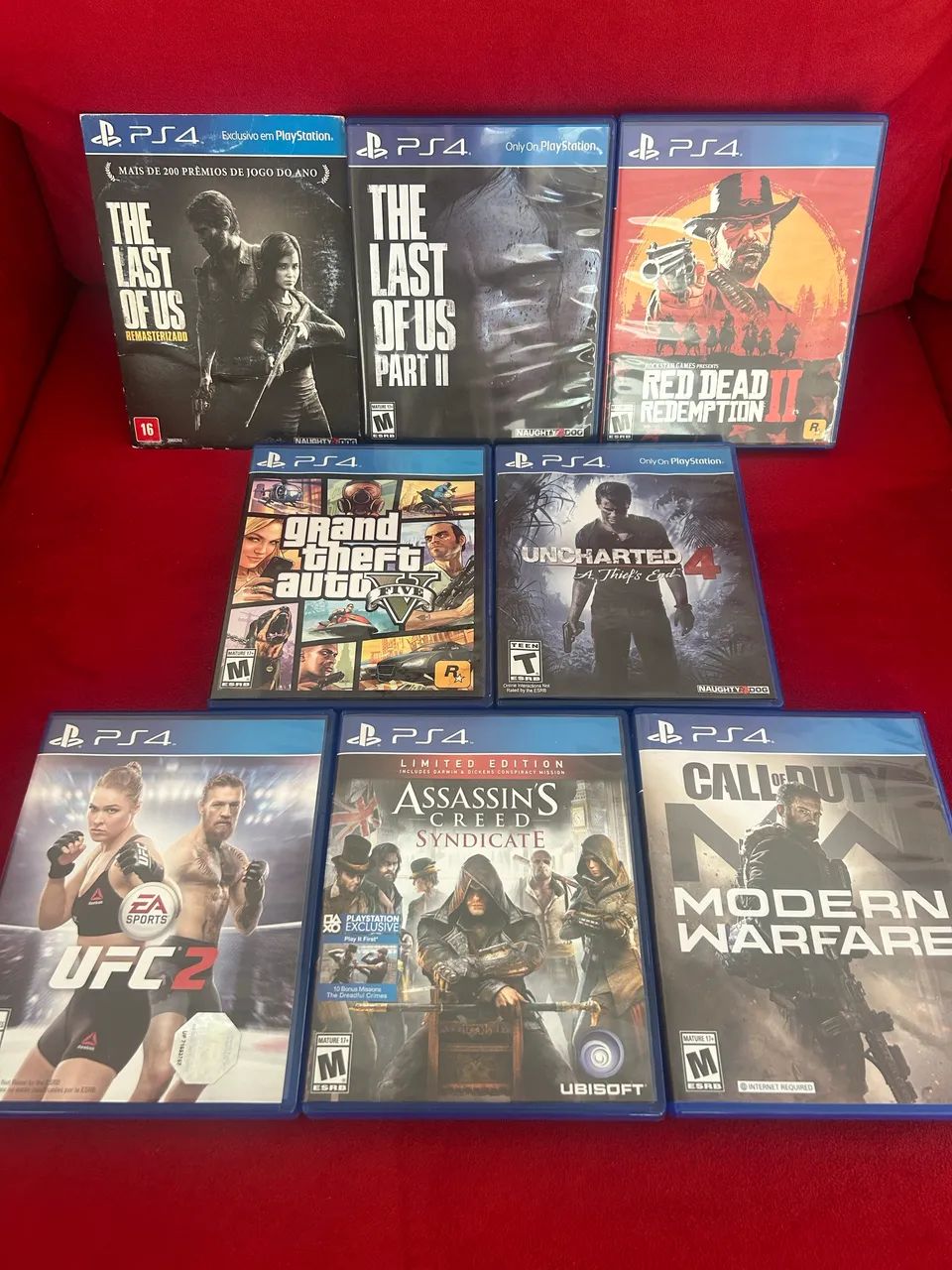 Ps4 + 8 jogos + 2 controles + headset - Foto 4