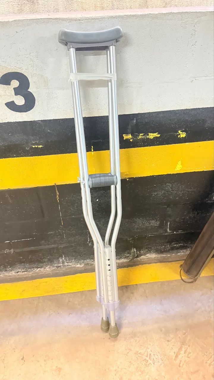 Muletas em alumínio 