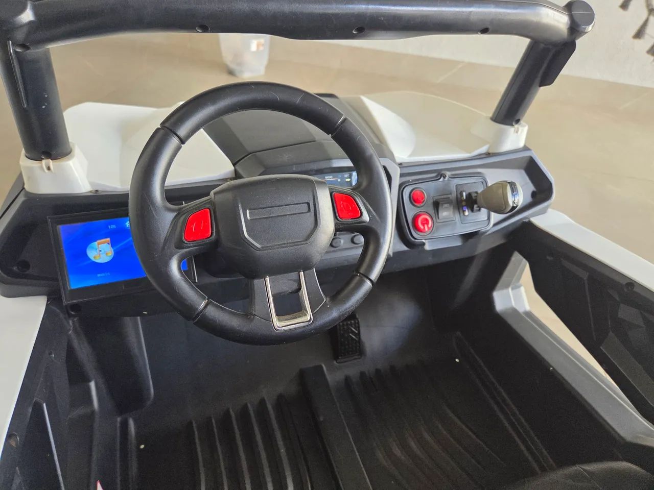 Carrinho elétrico infantil buggt 4x4 UTV 12v - Foto 4