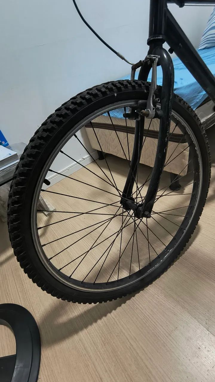Bicicleta aro 26 revisada - Foto 4