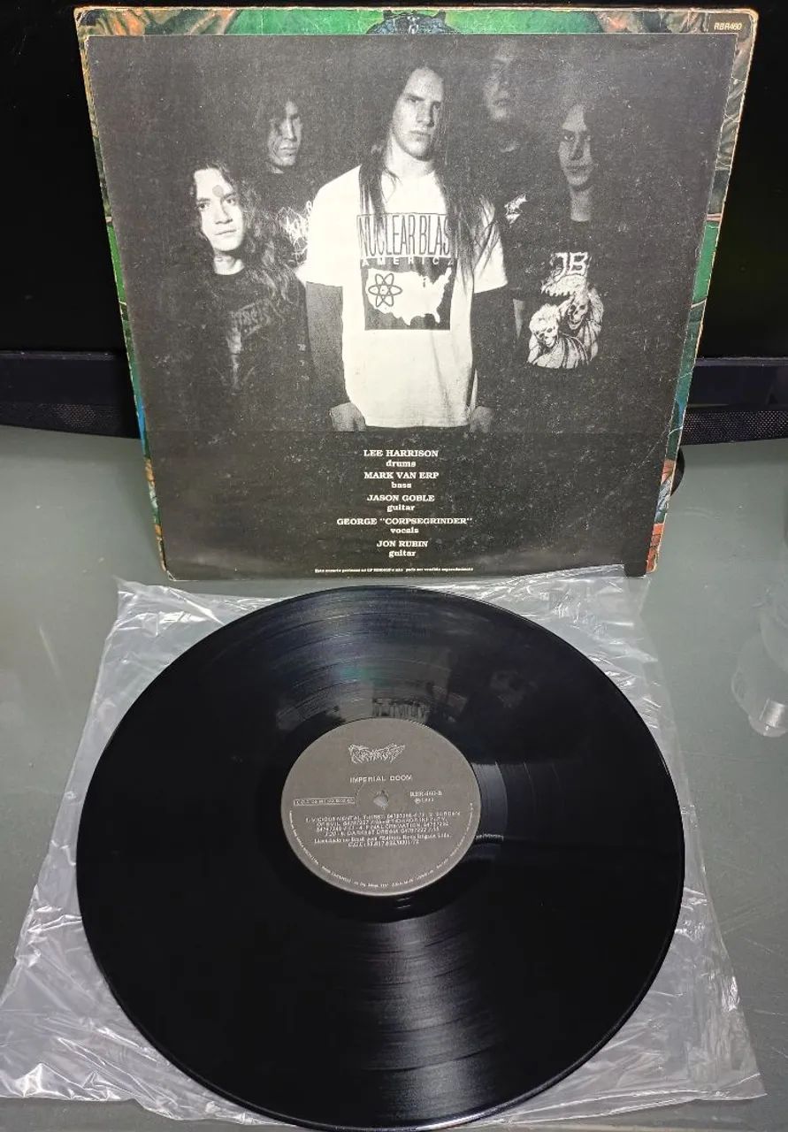 LP MONSTROSITY IMPERIAL DOOM 1993 COM ENCARTE  - Foto 5