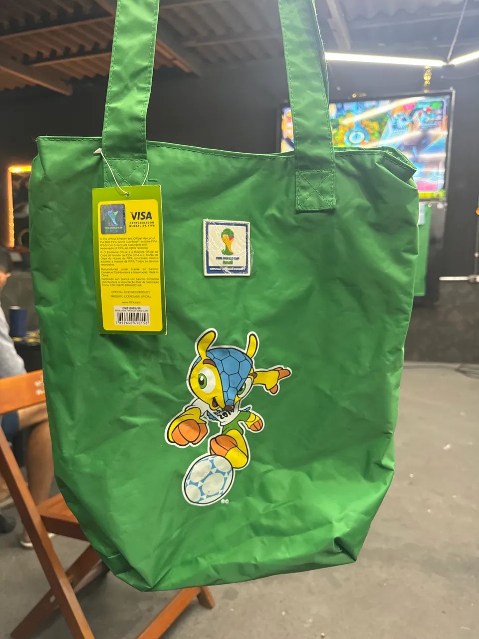 Bolsa térmica Copa 2014 nova sem uso