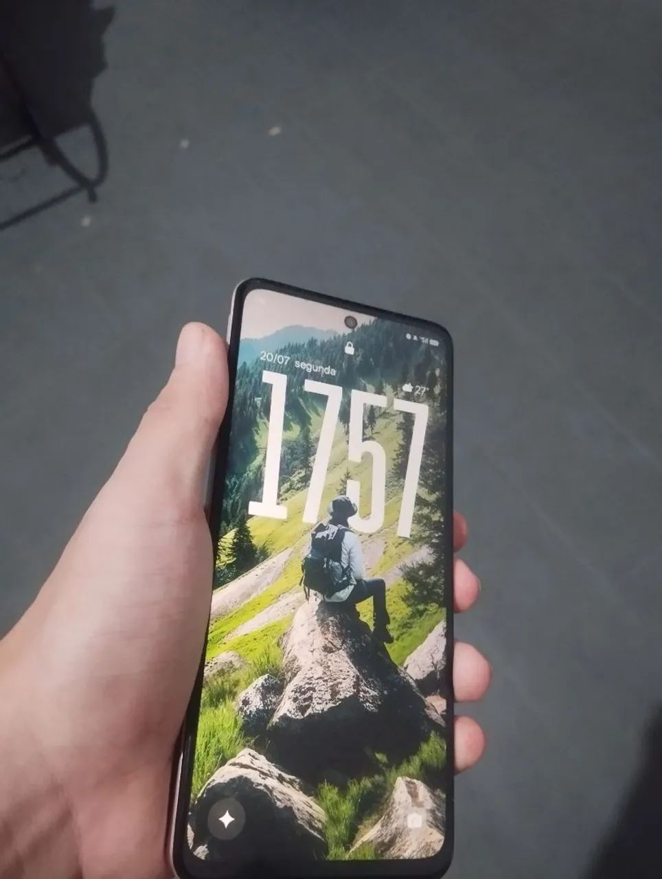 Celular realme C75x, 256gb, semi-novo - Foto 3
