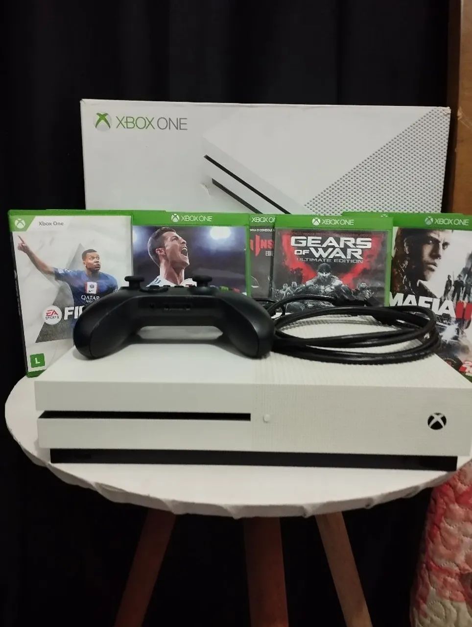 X BOX ONE S BRANCO