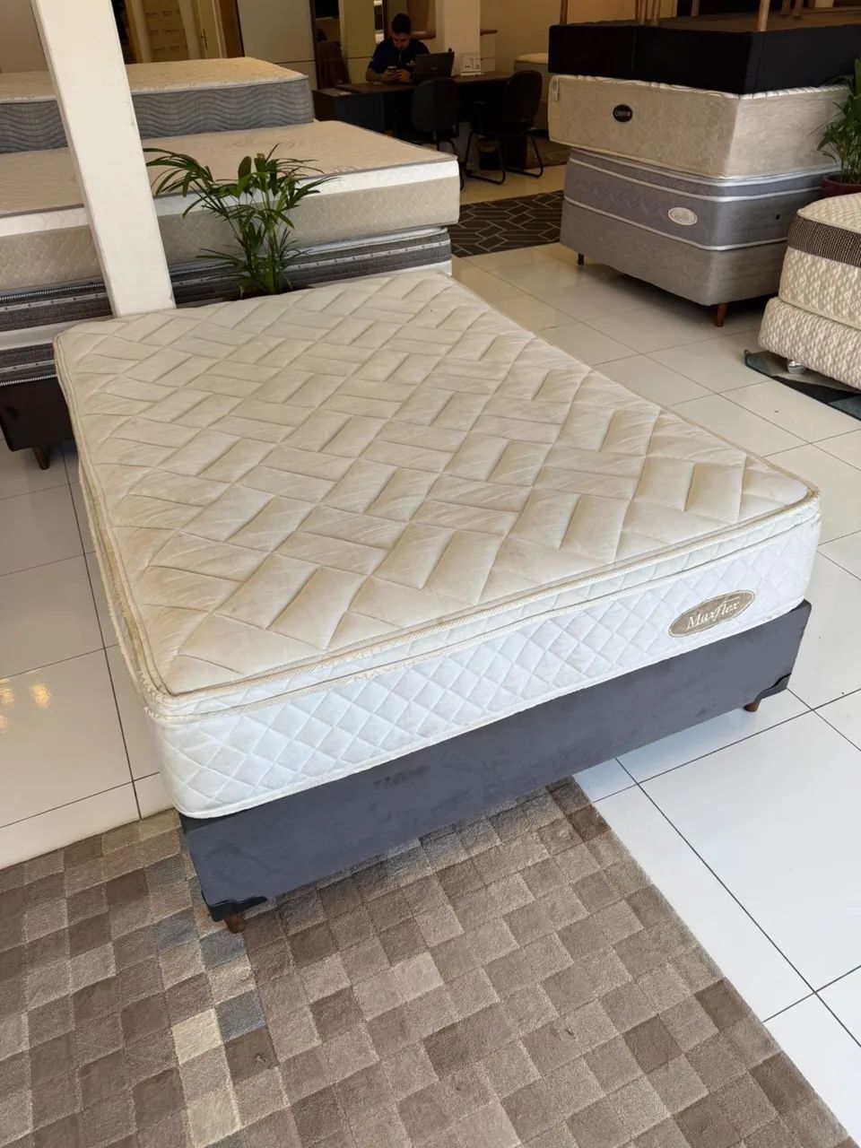 Cama Box CASAL MAXFLEX USADA TOP - ENTREGAMOS  - Foto 4