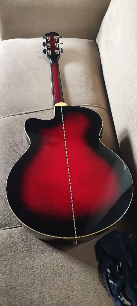Violão Eagle Jumbo Ch 70f Rb - Foto 3