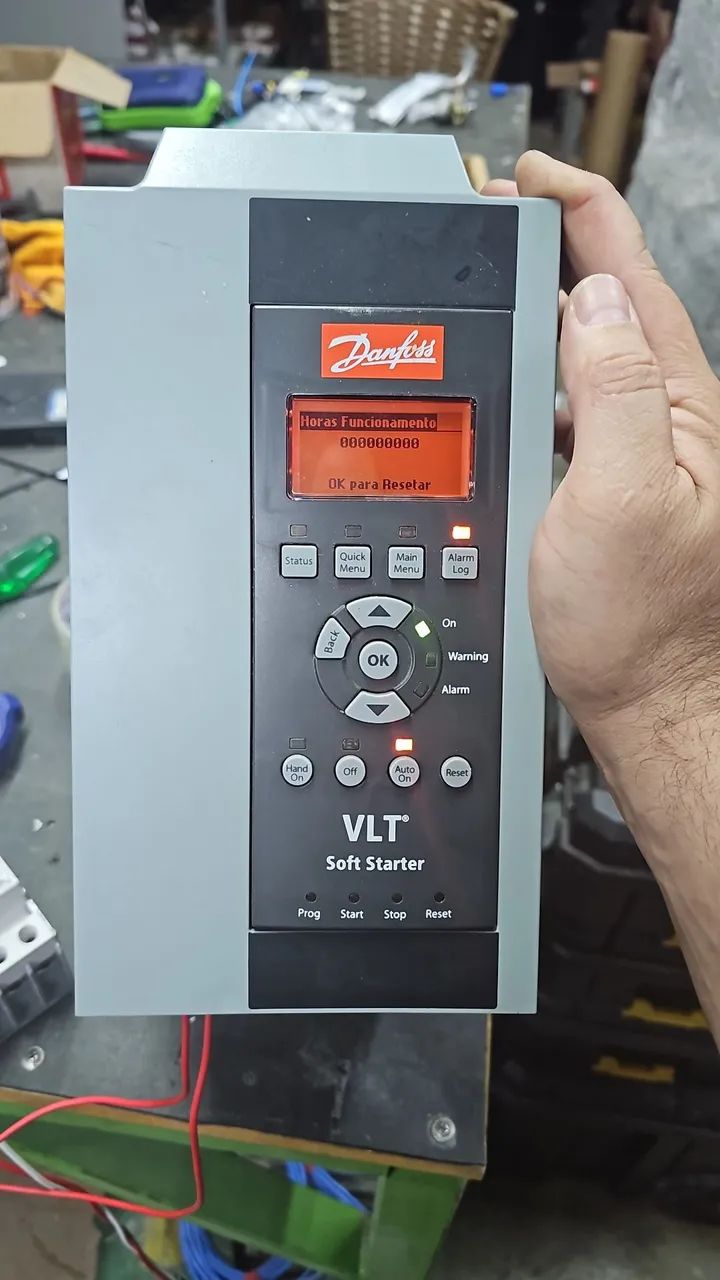 Lote inversores e soft danfoss