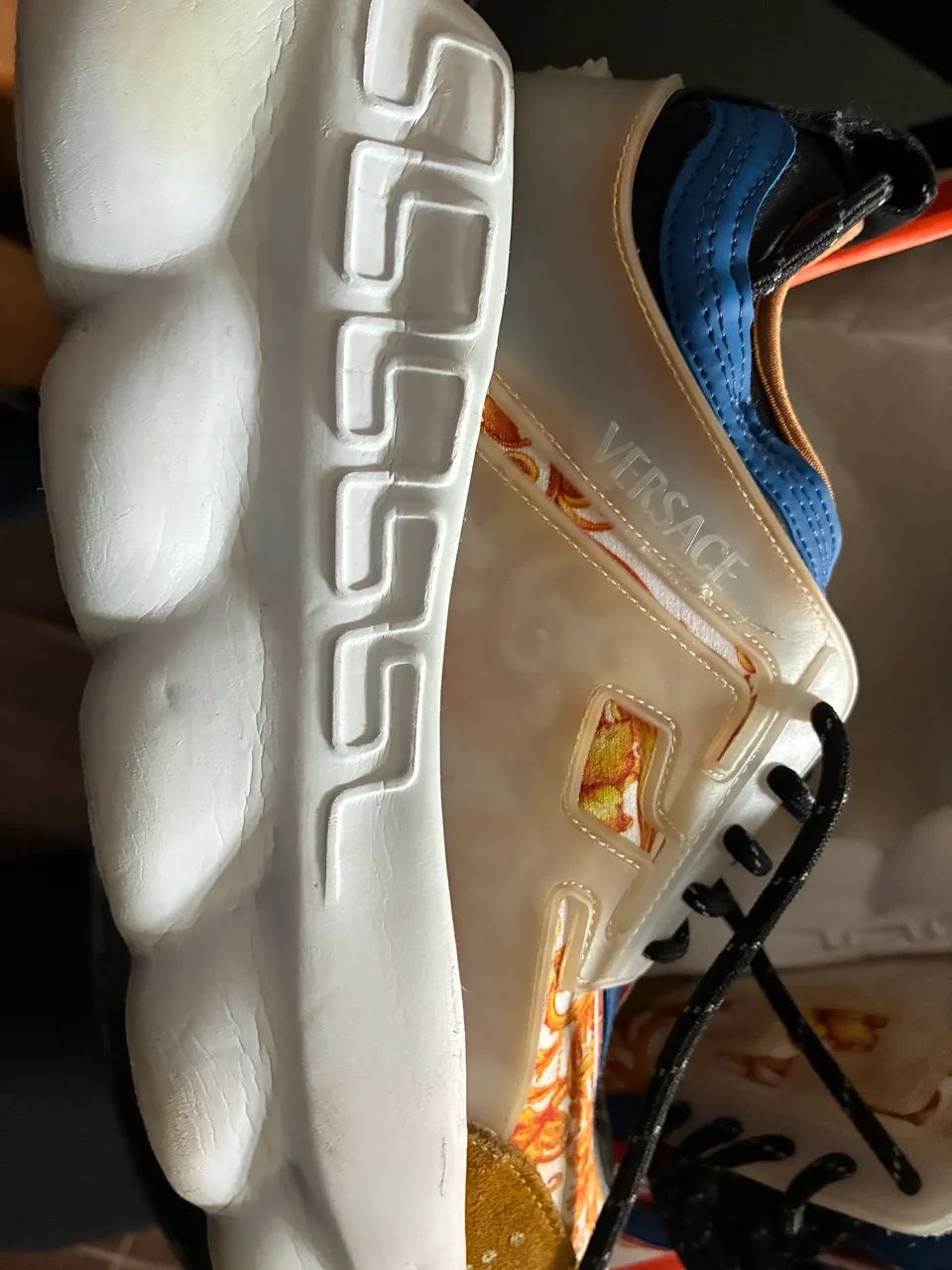 Tênis Versace Chain Reaction cópia? - Foto 3