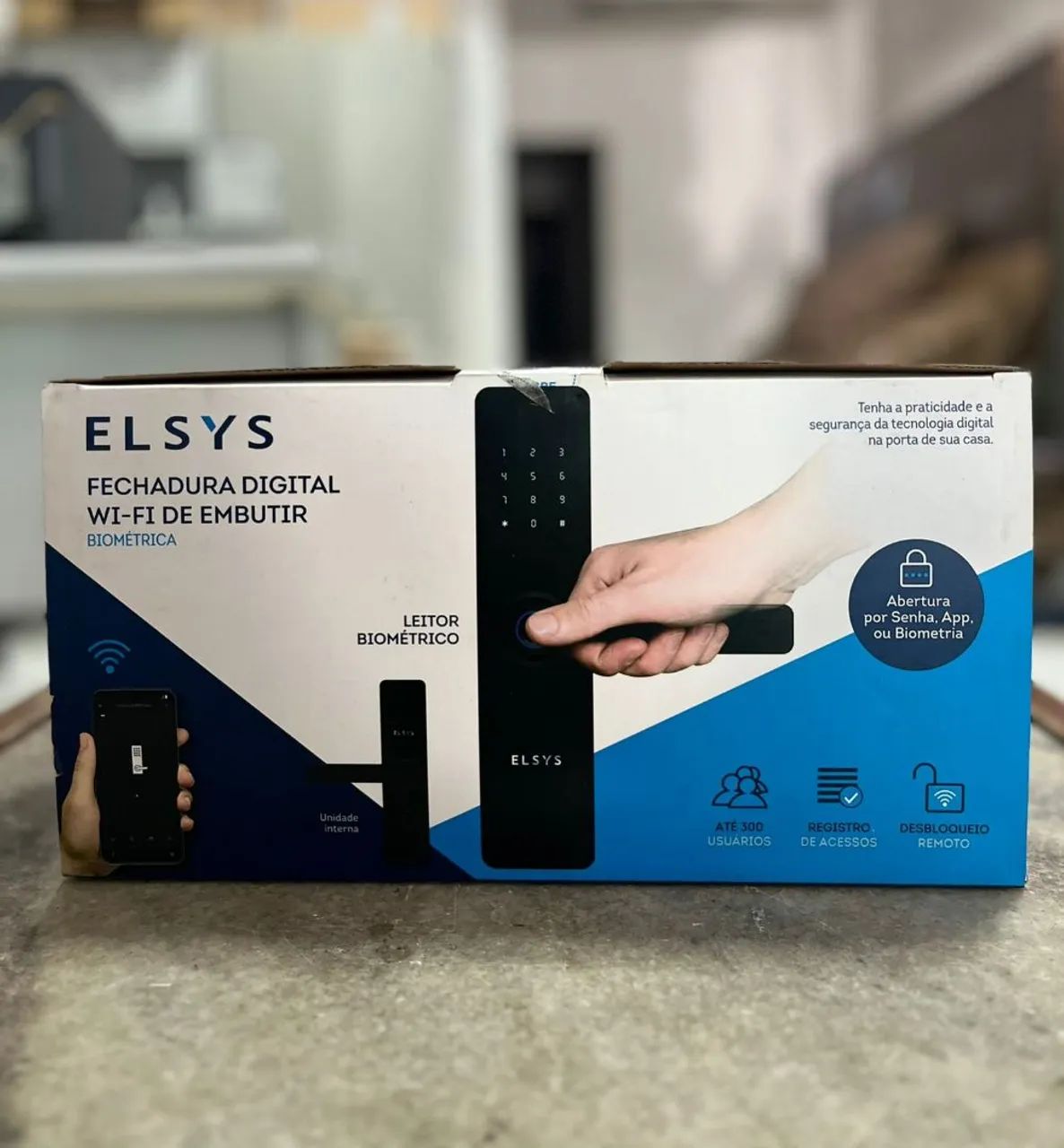 Fechadura Digital Wi-Fi Elsys