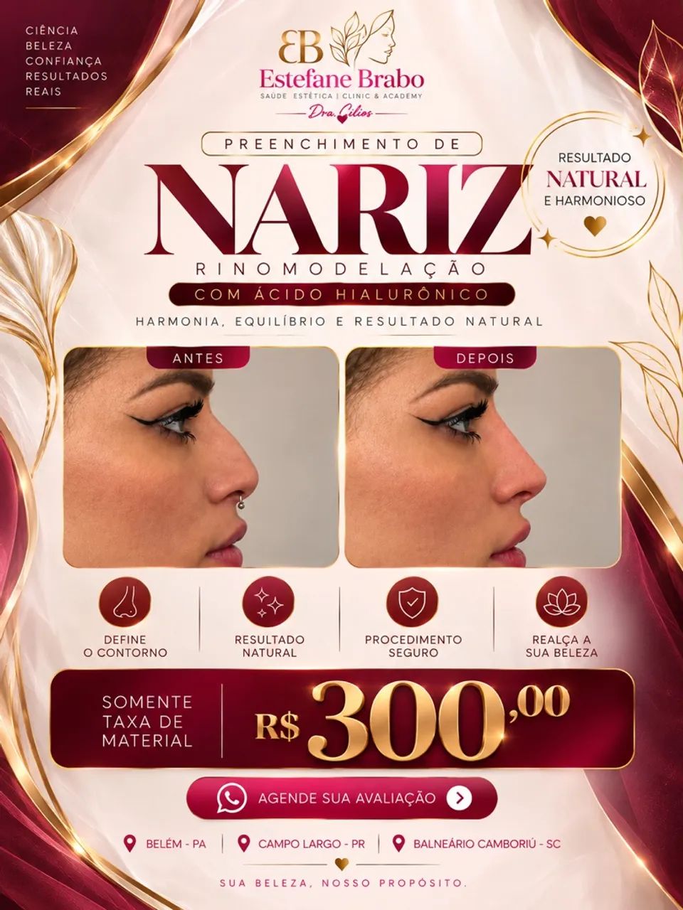 Vagas para paciente modelo em Belém!