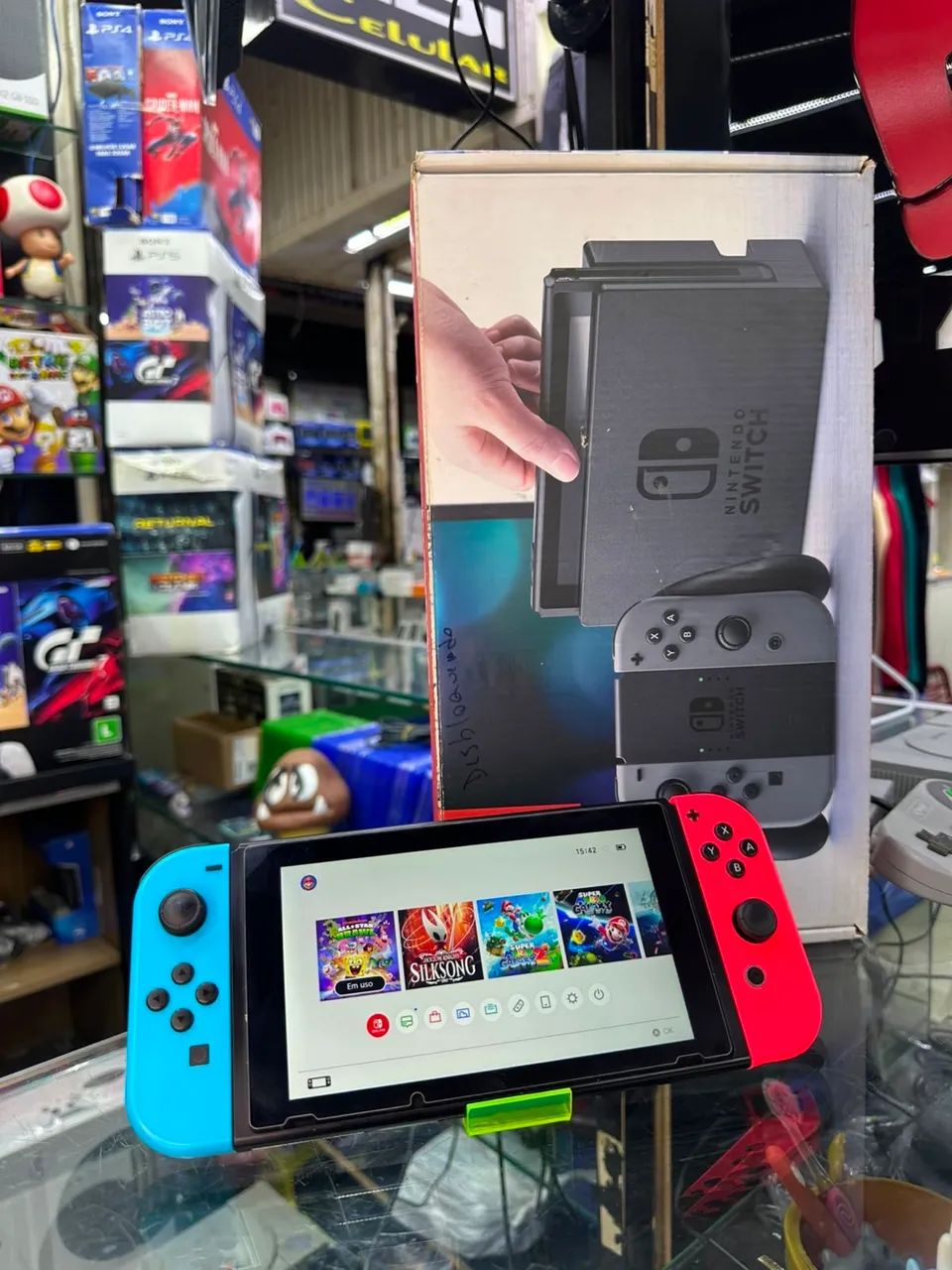 Nintendo switch v2 Desblo seminovo 