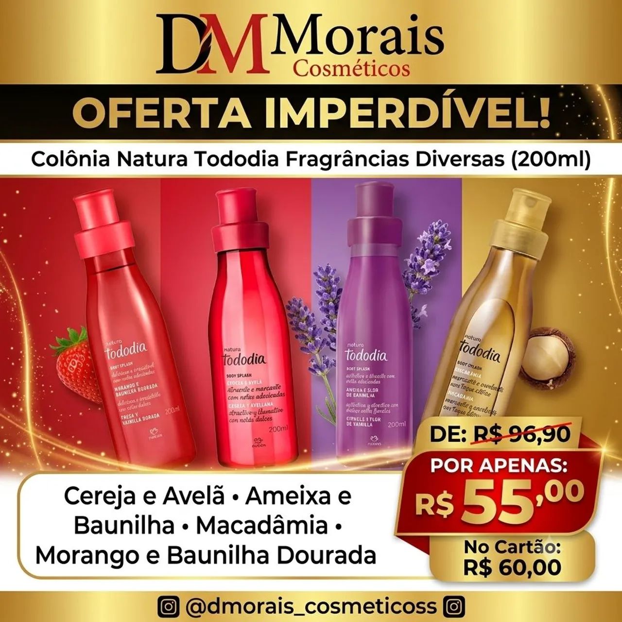 Perfume Todo dia Body Splash 