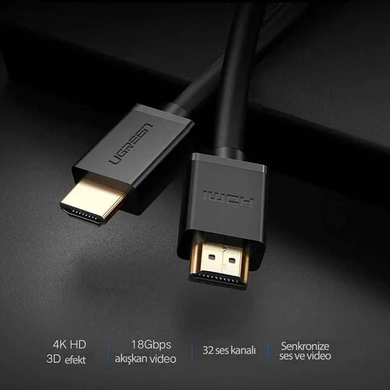 Cabo HDMI Ugreen 2.0 de 3,0 m - Foto 3