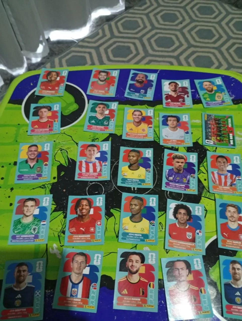 Pacote 25 figurinhas da copa original  - Foto 2