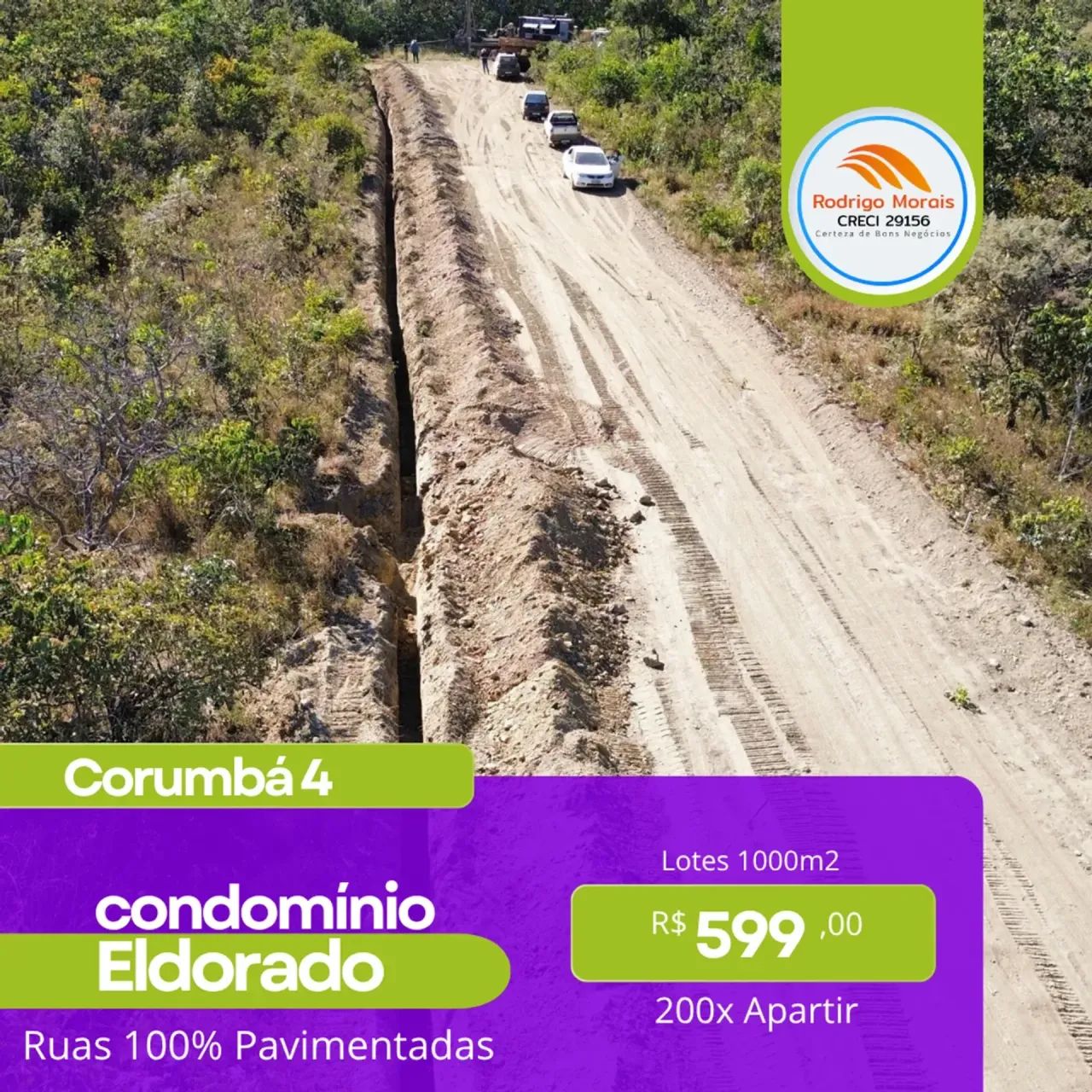 Terreno Condomínio Fechado Corumbá IV - Foto 5