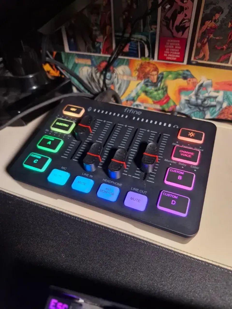 Fifine SC3 Audio Mixer - Foto 2