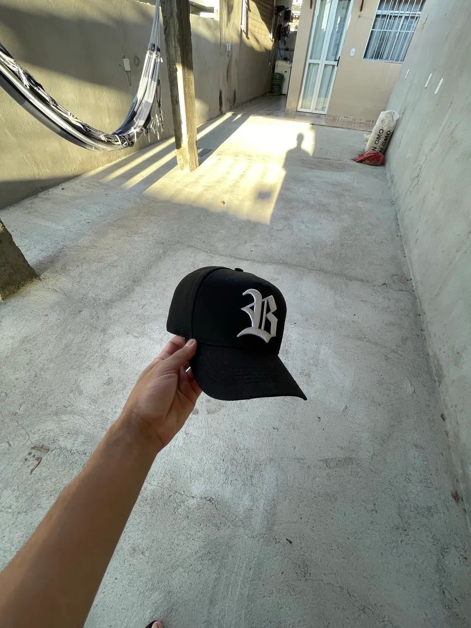 Boné Blck Brasil Aba Curva Snapback Wings Bordado Asas - Preto - Foto 2