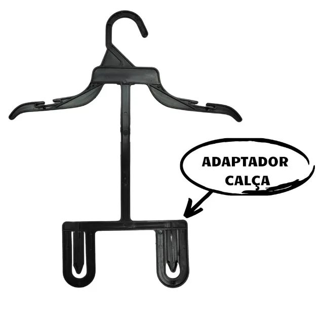 Cabide Conjunto Bebê Infantil Modelo Espada - Kit com 10 Un. - Foto 2