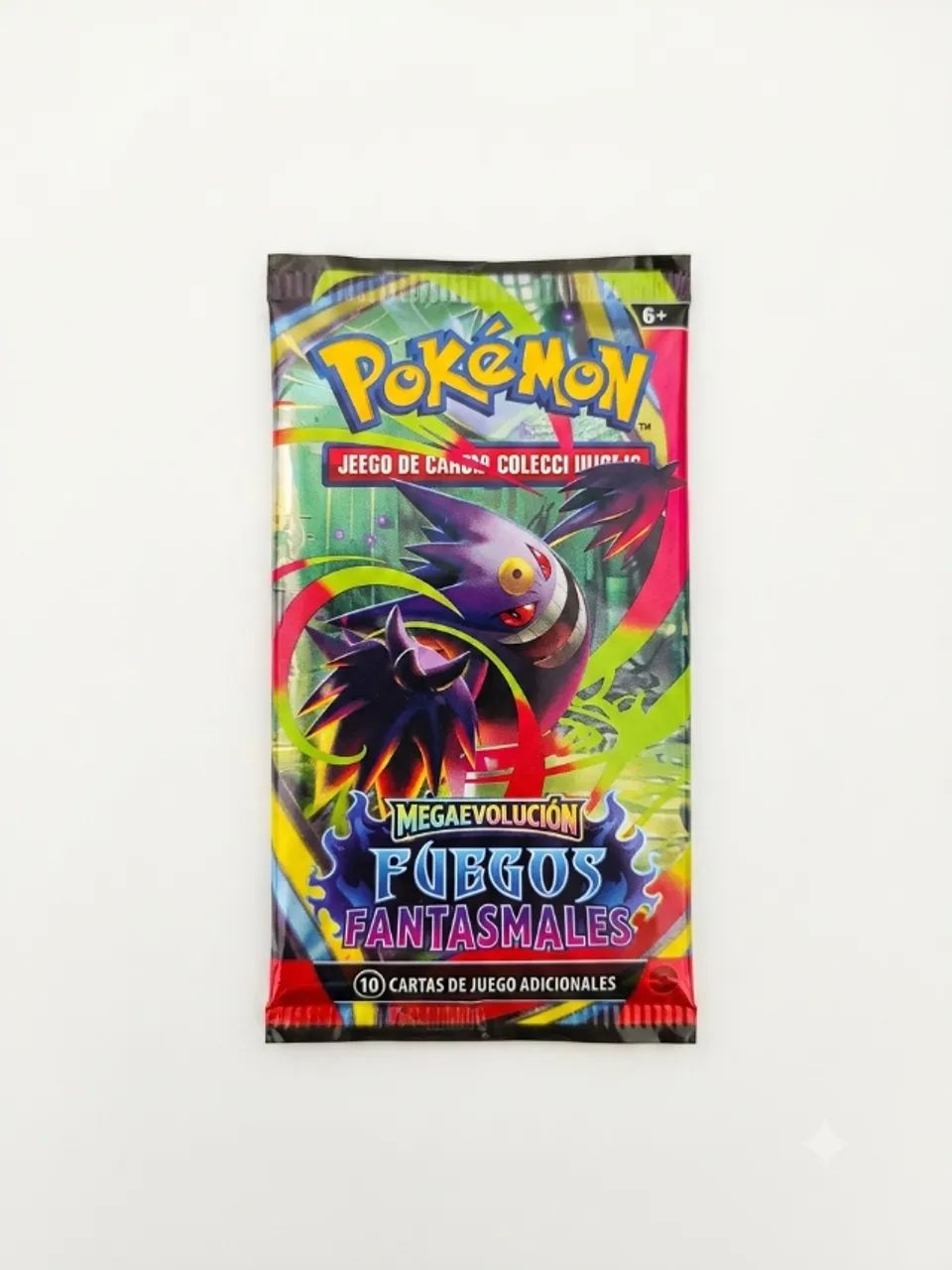 Pacote Pokémon Mega Evolution Phantasmal Flames - 10 Cartas