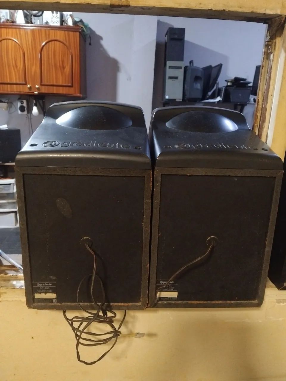 4 caixas de som, 2 caixas Gradiente SE403 e 2 caixas Philips conservadas. - Foto 4