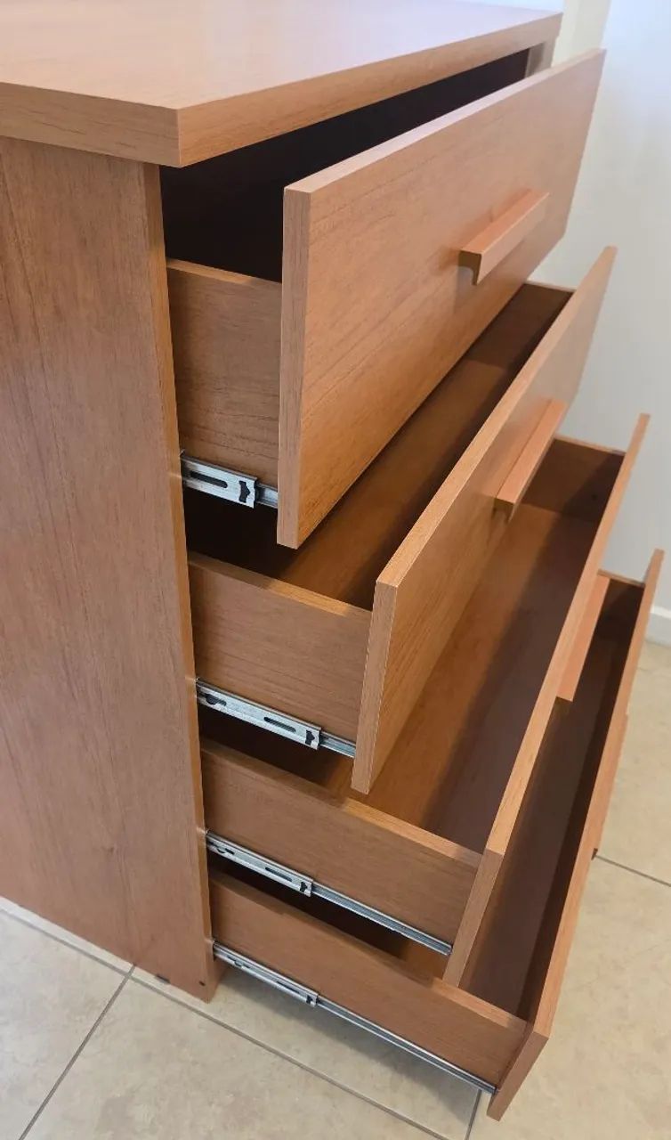 Cômoda MDF 4 gavetas - Foto 4