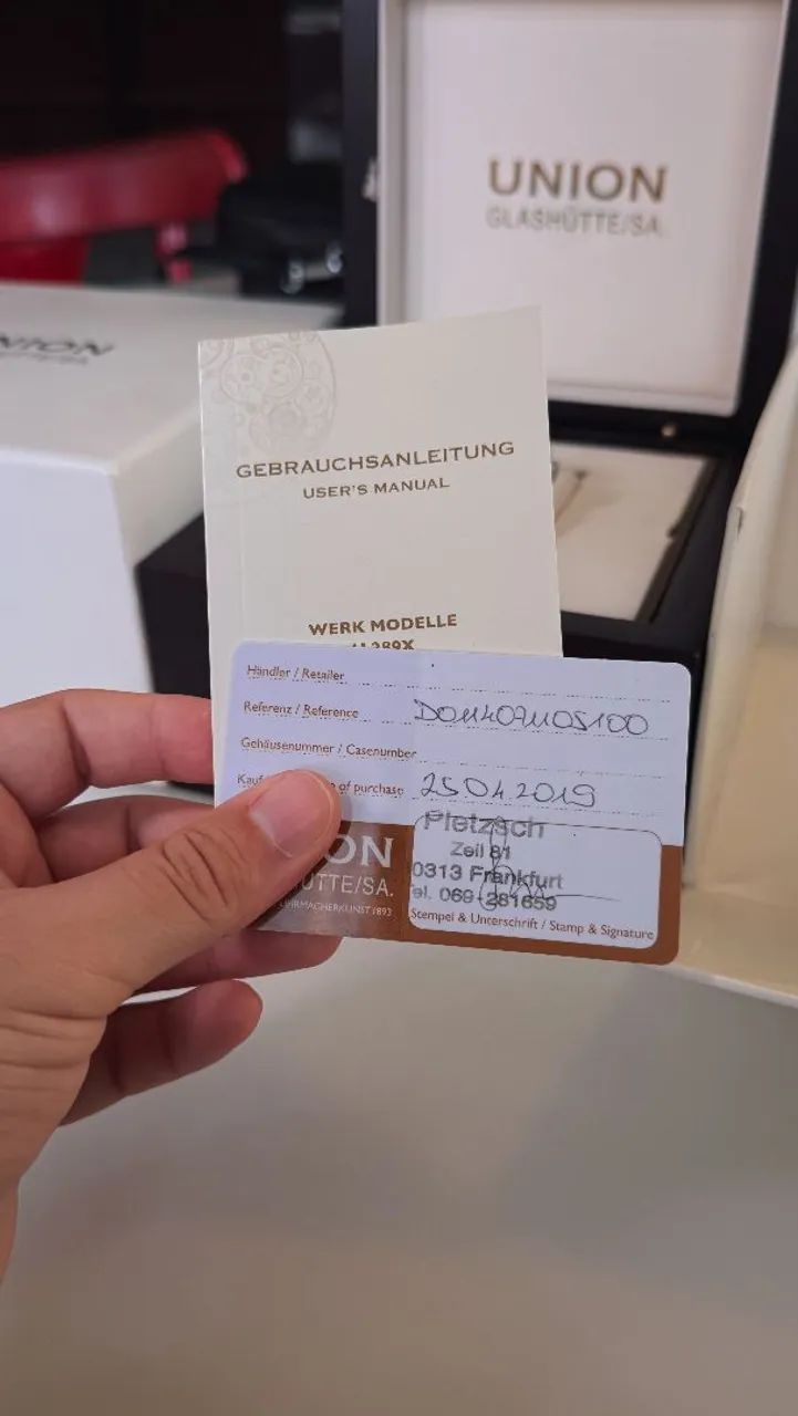  UNION GLASHÜTTE Viro Date Automático - Foto 3