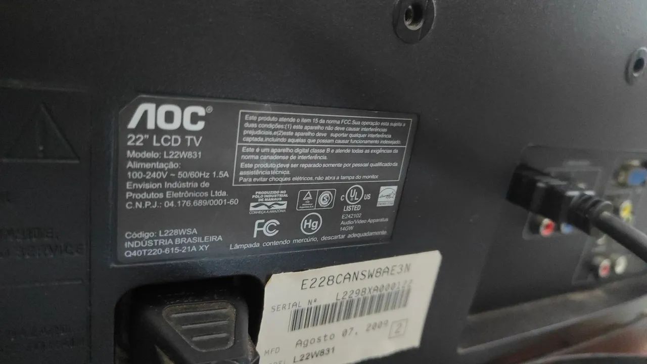 Tv AOC 22 pol - Foto 2