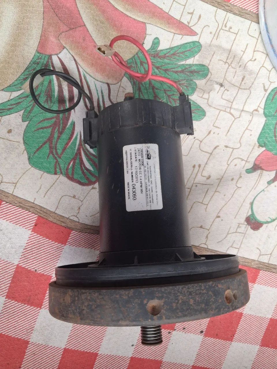 Motor DC 90V 1,4 HPM - Código 24222 - Foto 4
