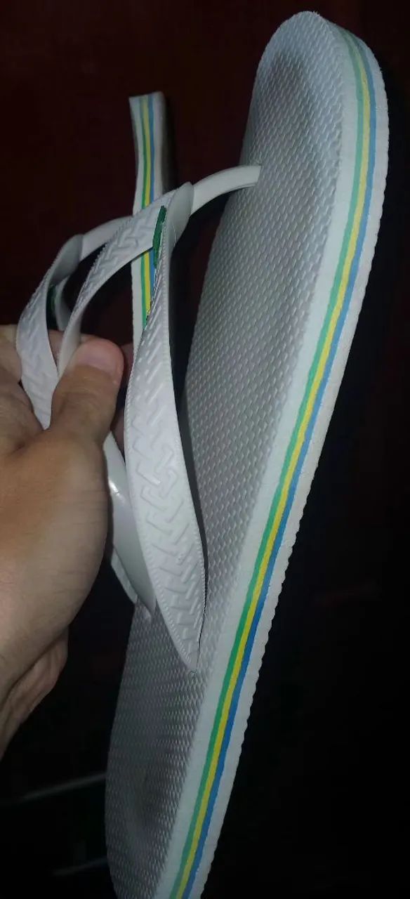 Chinelo número 40 branco - Foto 3