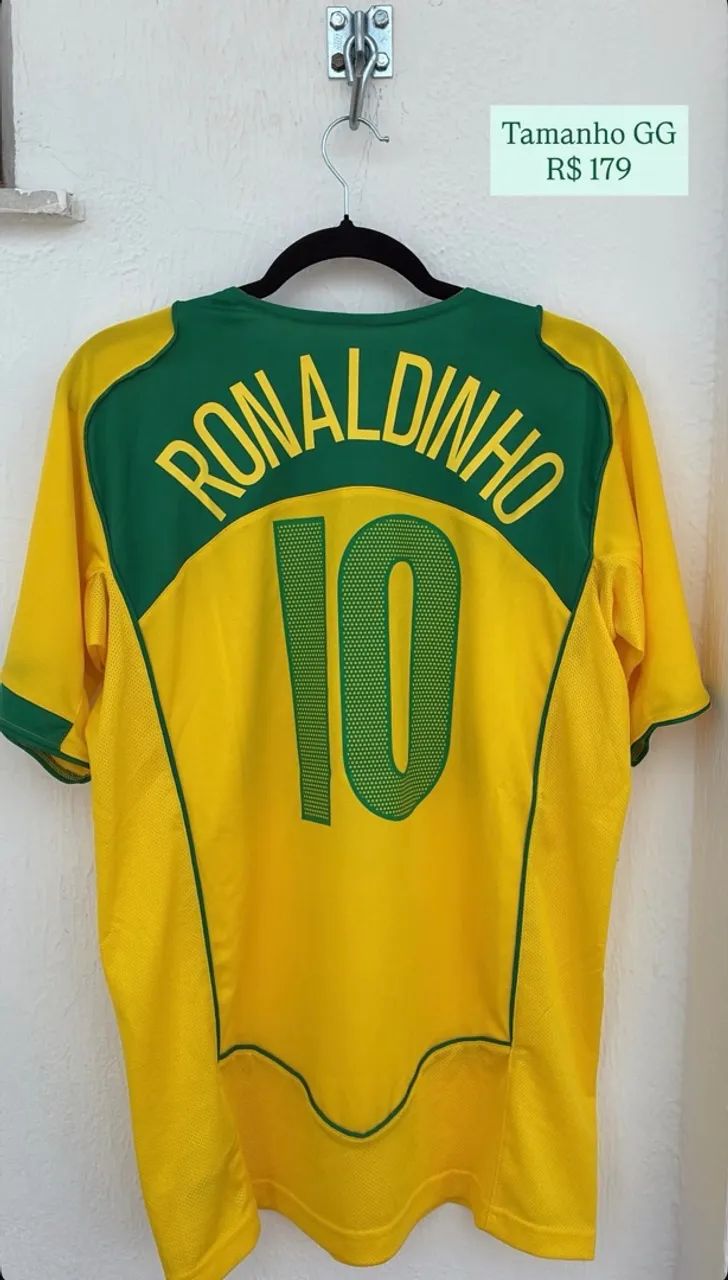 Camisa Brasil 2005 Total 90 - Foto 2