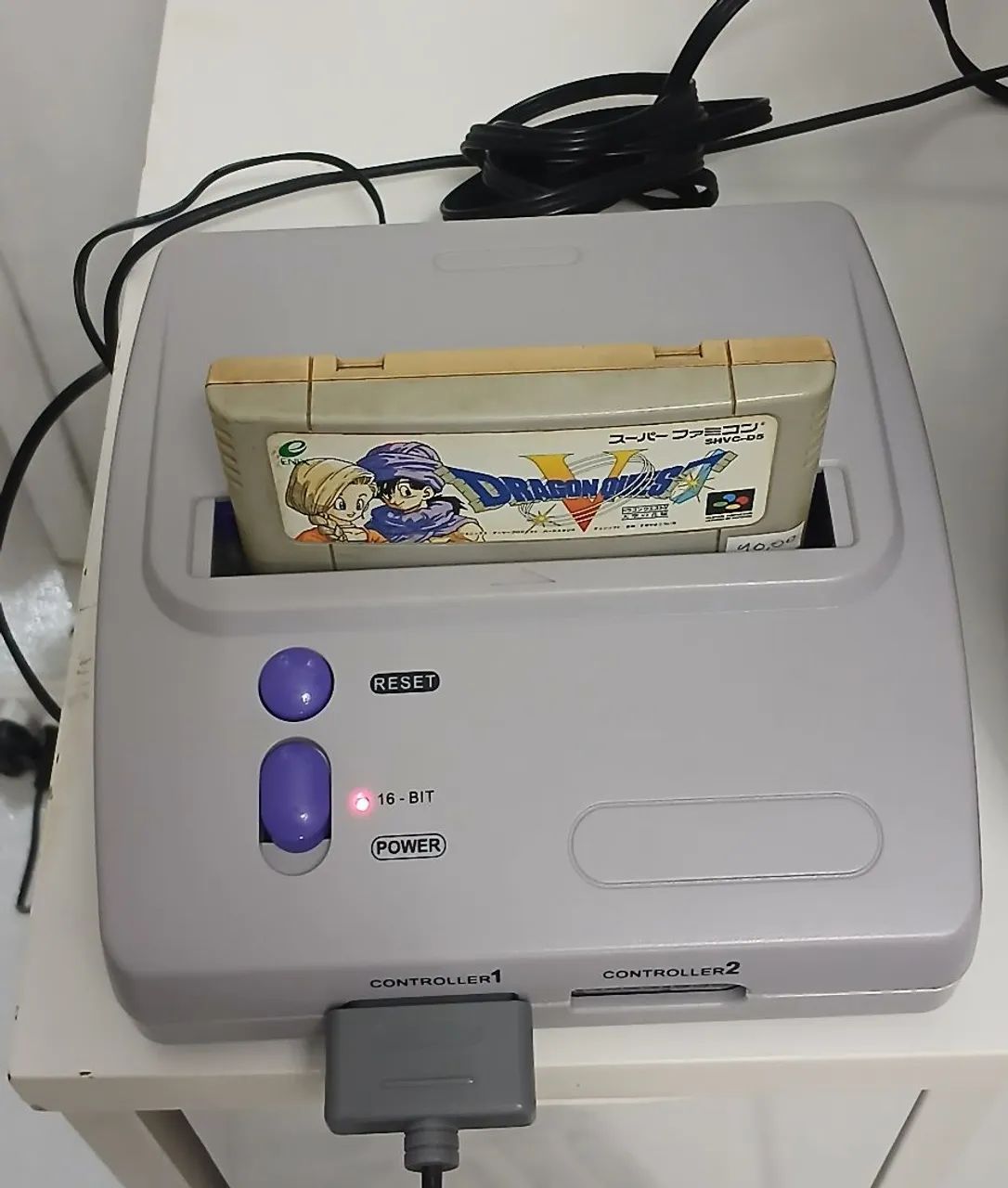 Clone Super Nintendo Baby. Com jogo Original  - Foto 4