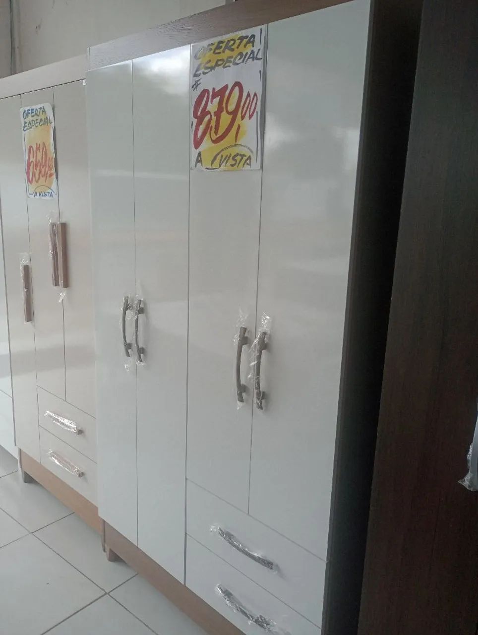 Guarda roupa solteiro 4 portas entrega e montagem grátis  - Foto 2