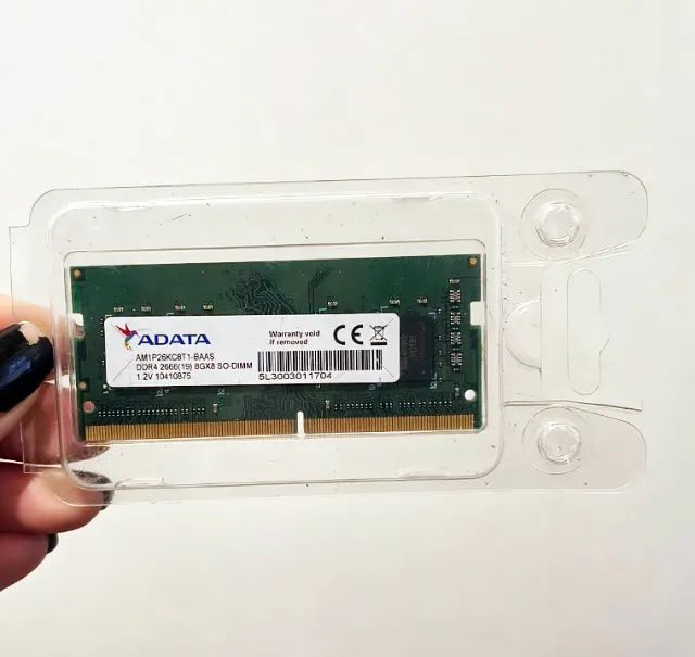 Memória Ram Adata 8gb Ddr4 2666mhz (Notebook)