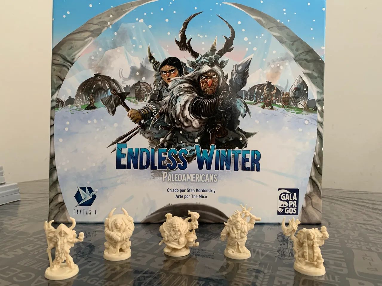 Endless winter - jogo de tabuleiro 