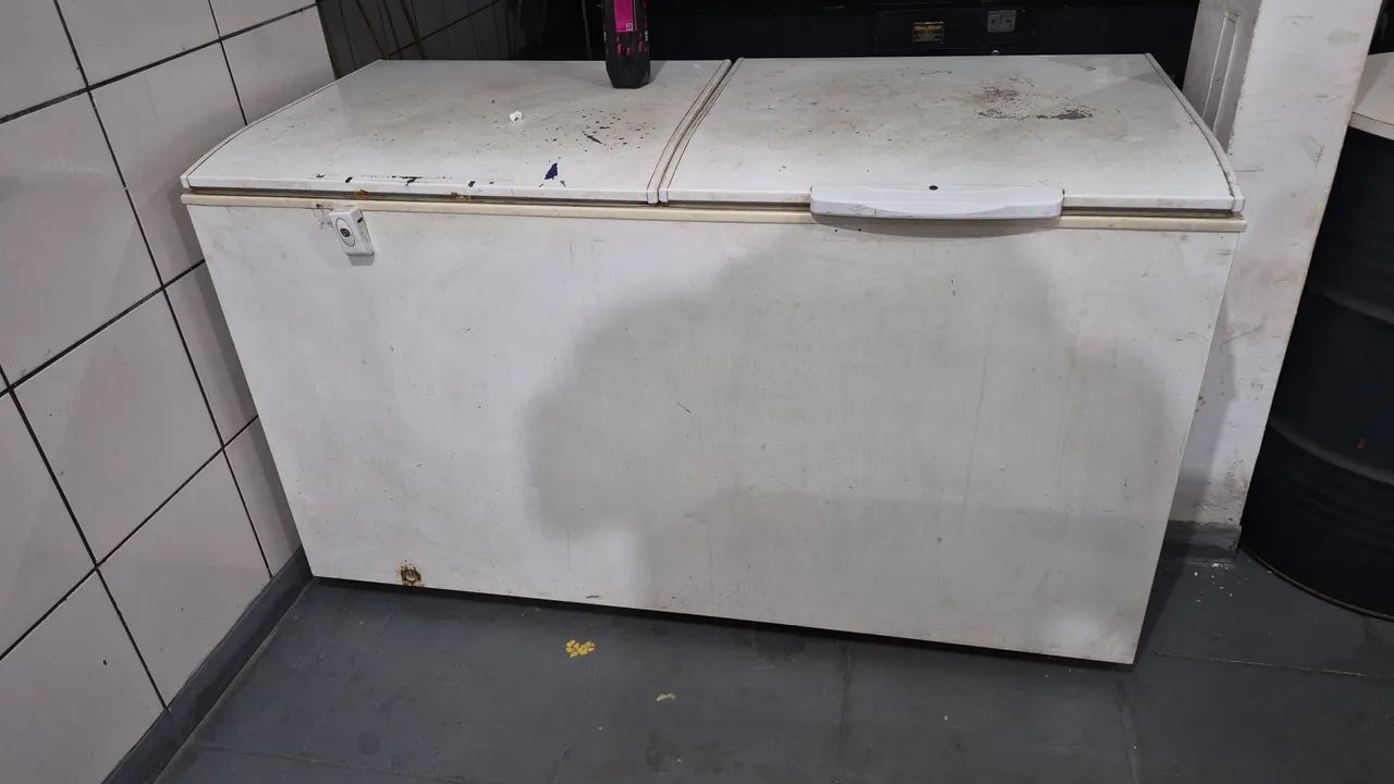 Freezer Eletrolux 2 portas horizontal barato