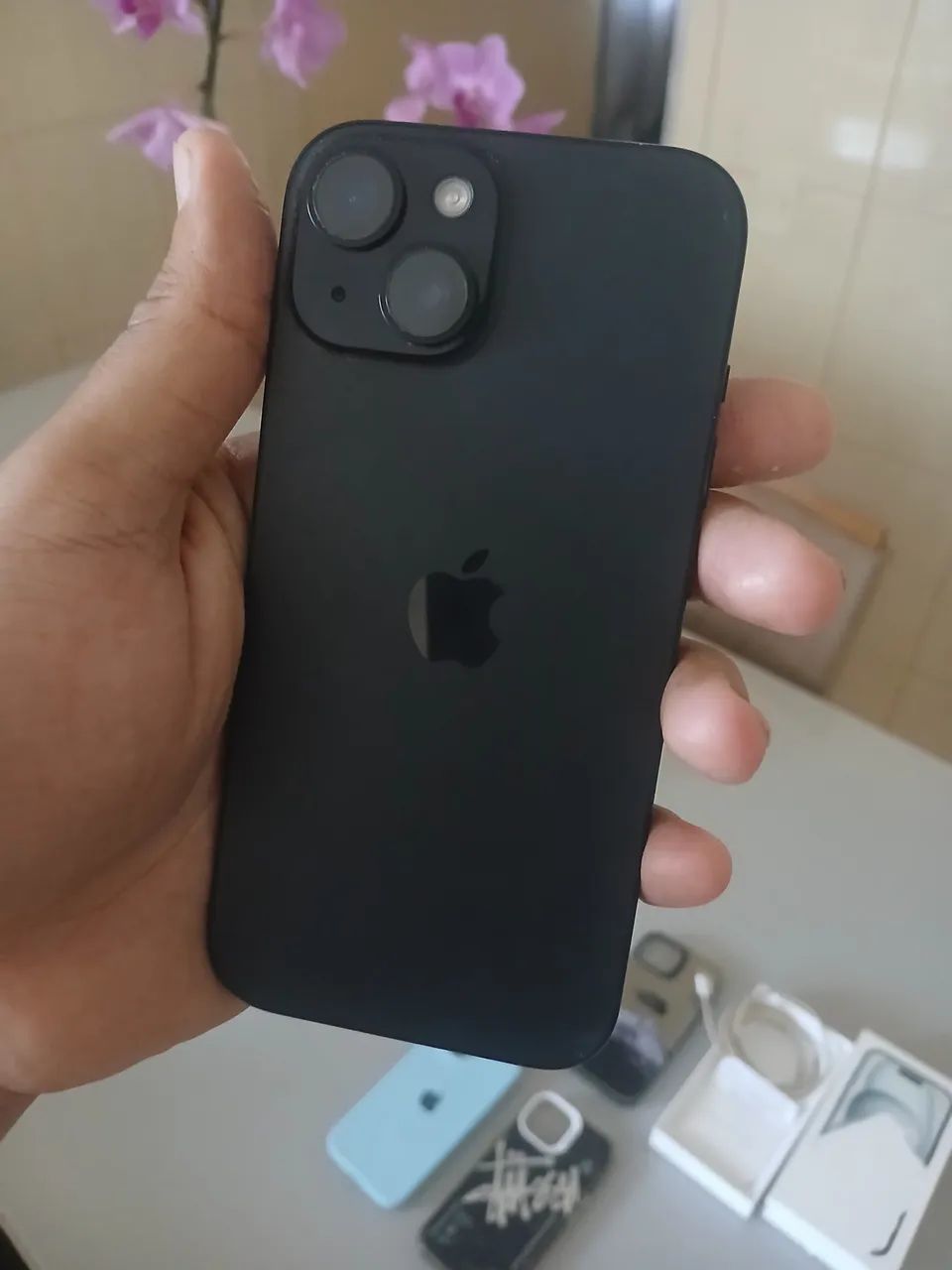 iphone 15, 128GB  Preto. todo original  - Foto 5