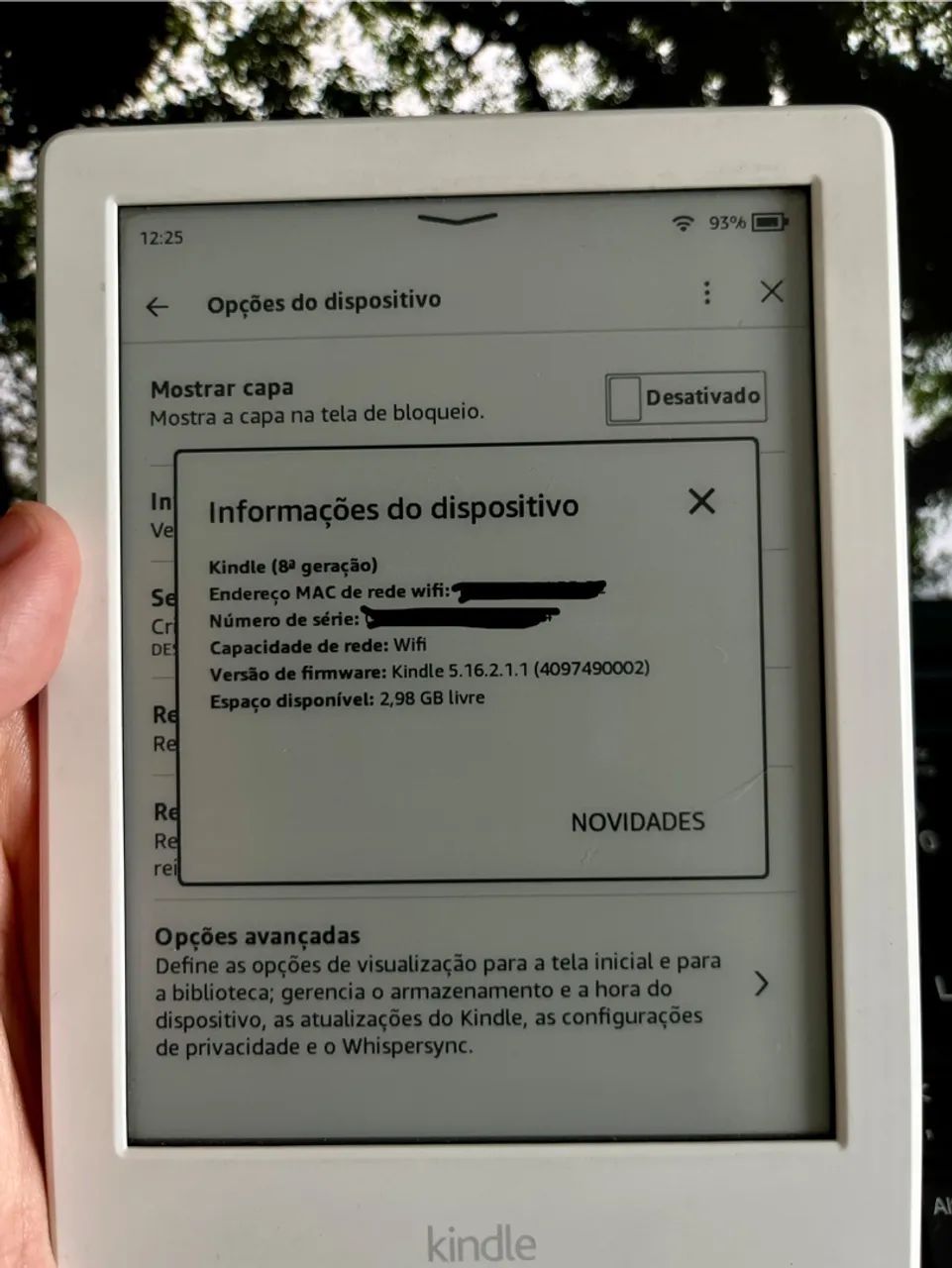 Kindle 8ª geração - Foto 2