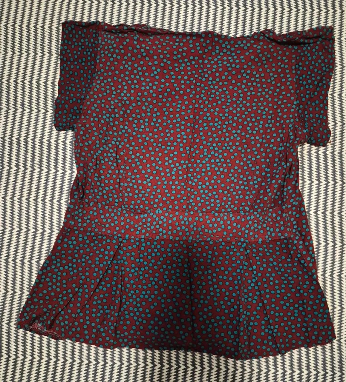 Blusa acinturada em viscose - Foto 3