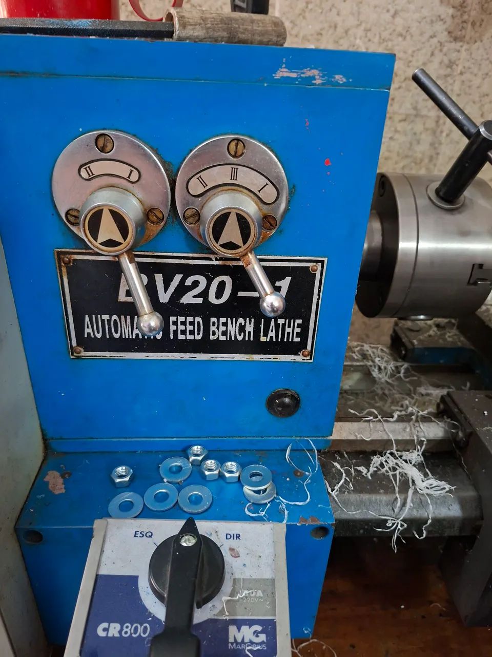 Mini torno de bancada - Foto 5