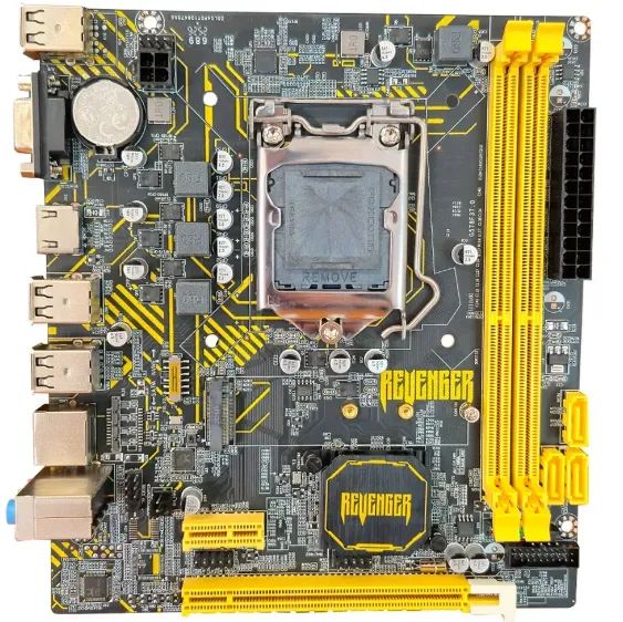Placa Mãe Revenger G-h61/s, Socket Intel LGA 1155